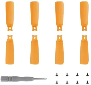 ŚMIGŁA DO DRONA DJI FLIP ZESTAW KOMPLET NA DRONA 8 SZTUK 4XCW + 4XCCW ORANGE - KOD 4022F - Akcesoria do drona - miniaturka - grafika 1