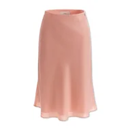 Spódnice - Spódnica damska Guess Claire midi różowa satynowa-S - miniaturka - grafika 1