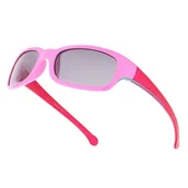 Okulary przeciwsłoneczne - Dziecięce okulary przeciwsłoneczne K-8024 różowe - miniaturka - grafika 1