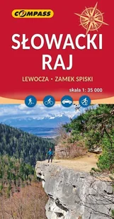 Mapa turystyczna - Słowacki Raj 1:35 000 - książka - Obcojęzyczne przewodniki, mapy i atlasy - miniaturka - grafika 1