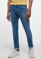 Spodnie męskie - Mustang Atlanta Super Skinny Męskie Spodnie Jeansowe Jeansy Denim Blue 1013679 5000 582-W32 L32 - miniaturka - grafika 1