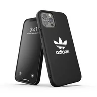 Etui i futerały do telefonów - Adidas OR Moulded Case BASIC iPhone 12/ 12 Pro czarno biały 42215 - miniaturka - grafika 1