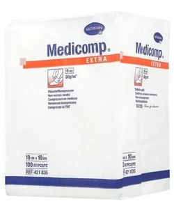 Hartmann Paul A.g. Kompresy Medicomp Extra Niejalowe 10*10Cm*100 - Apteczki i materiały opatrunkowe - miniaturka - grafika 1