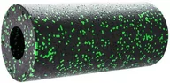 Akcesoria do masażu - Springos Gładki roller czarno zielony FR0008 - miniaturka - grafika 1