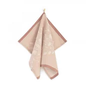 Ściereczki, gąbki, czyściki - Ścierka kuchenna bawełniana, 50x70, różowa w kwiaty, SAF-164 - miniaturka - grafika 1