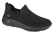 Sneakersy damskie - Skechers Go Walk Arch Fit 124409-BBK damskie sneakersy, czarne, rozmiar 36 1/2 - miniaturka - grafika 1