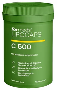 ForMeds, Lipocaps C 500, 60 kaps. - Witaminy i minerały - miniaturka - grafika 1