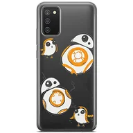 Etui i futerały do telefonów - ERT GROUP etui na telefon Samsung A02S, case oryginalny i oficjalnie licencjonowany przez Star Wars, wzór BB 8 010, optymalnie dopasowane, plecki z TPU częściowo przeźroczyste - miniaturka - grafika 1