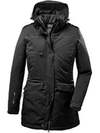 Kurtki damskie - Killtec Parka funkcyjna "Ostfold" w kolorze czarnym - miniaturka - grafika 1