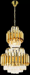 Wersal lampa wisząca 6xE27 złota 6231/6 TR - Lampy sufitowe - miniaturka - grafika 1