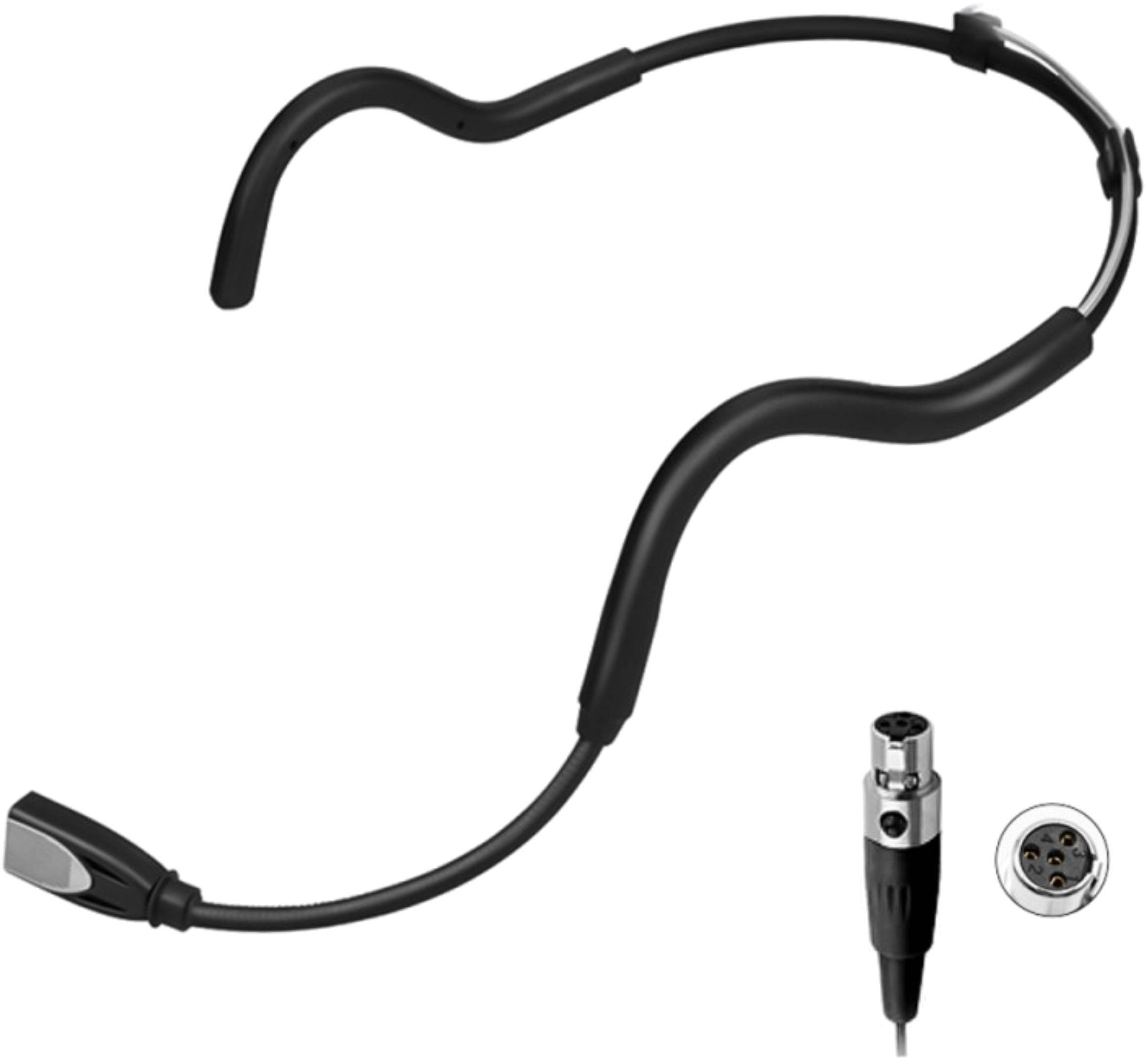 Mikrofon Snopy KIMAFUN KMWP88D4 Wodoodporny mikrofon nagłowny do mikroportów Shure [mini XLR 4pin]