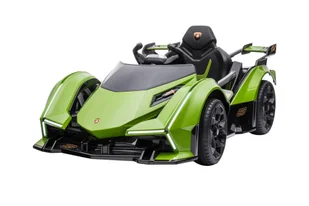 Samochód Na Akumulator Lamborghini GT  HL528 Zielony - Pojazdy elektryczne dla dzieci - miniaturka - grafika 3