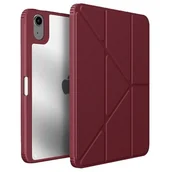 Etui do tabletów - Apple Uniq Etui na tablet Uniq Etui UNIQ Moven iPad mini 2021 6 generacji Antimicrobial bordowy/burgundy UNIQ523BRG - miniaturka - grafika 1