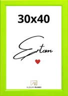 Ramki na zdjęcia - Ramka na zdjęcie 30x40 – elegancka oprawa z przezroczystą pleksą - miniaturka - grafika 1