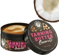 Balsamy i kremy do opalania - Masło do opalania KOKOSOWE Wild Tan Coconut Tanning Butter słoik 150ml - miniaturka - grafika 1