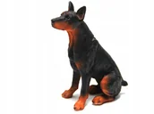 Figurki dekoracyjne - ELEGANCKA FIGURKA PSA DOBERMAN - miniaturka - grafika 1