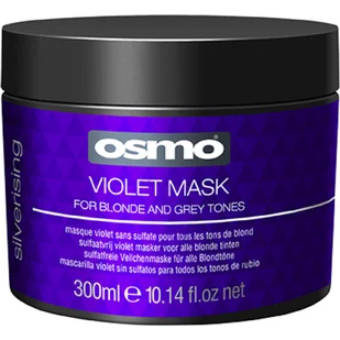 Osmo Silvering Violet Maska do włosów rozjaśnianych i farbowanych na blond 300 ml 0000039407 - Maski do włosów - miniaturka - grafika 1