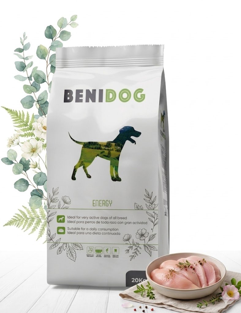 BENIDOG Energy - sucha karma dla psa - 20kg