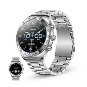 Smartwatch - Smartwatch KSIX KSIX Elite Srebrzysty 1,43" - miniaturka - grafika 1