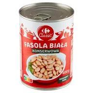 Warzywa w marynacie - Carrefour Classic Fasola biała konserwowa 400 g - miniaturka - grafika 1