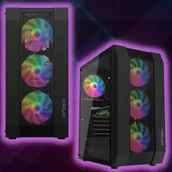 Zestawy komputerowe - Komputer XLAP24 Gaming Aerocool Cosmo Tower Intel Core i7 GeForce GTX 1650 16GB DDR3 1512GB HDD + SSD Windows 10 Pro - miniaturka - grafika 1