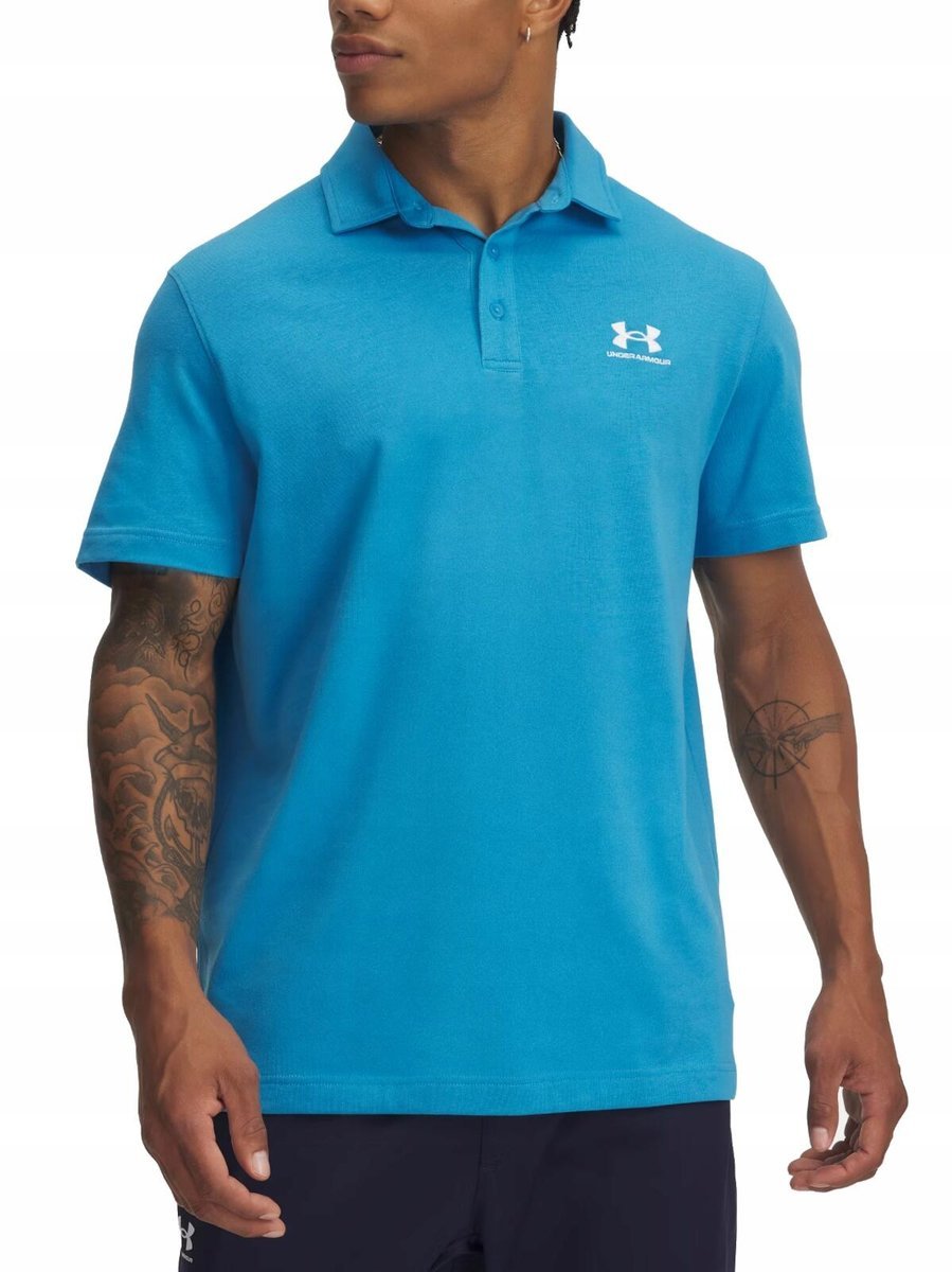 T-SHIRT MĘSKI POLO UNDER ARMOUR ICON POLO SM