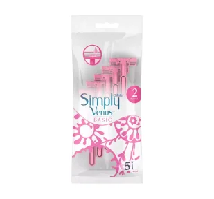 Gillette Simply Venus 5 szt maszynka do golenia dla kobiet - Maszynki do golenia i wkłady - miniaturka - grafika 1