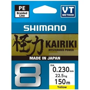 Shimano Plecionka Sx8 Kairiki 150M 0,23Mm 22,5Kg Unisex - Żyłki wędkarskie - miniaturka - grafika 1
