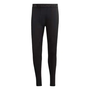 Męskie Legginsy ADIDAS TF L TIGHT HM6061 – Czarny - Bielizna sportowa męska - miniaturka - grafika 1