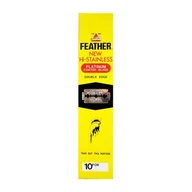 Akcesoria i części do maszynek do golenia - Feather Feather NEW Hi-Stainless Platinium żyletki do maszynek do golenia FP - miniaturka - grafika 1