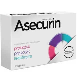 Asecurin 20 Kapsułek - Układ pokarmowy - miniaturka - grafika 1