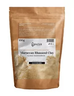 Maseczki do twarzy - NaturPlanet NaturPlanet marokańska glinka ghassoul 100g - miniaturka - grafika 1