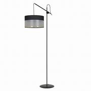 Lampy stojące - Emibig lampa podłogowa Monolit LP1 Black E27 160cm 588/LP1 - miniaturka - grafika 1