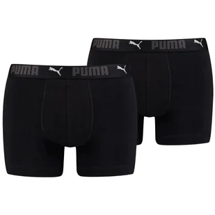 Męskie bokserki Puma Sport Cotton Boxers 2P Rozmiar: M / Kolor: czarny - Majtki męskie - miniaturka - grafika 1