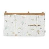 Organizery na łóżeczko - Organizer kieszonkowy na łóżeczko z bawełny organicznej w kolorze kości słoniowej 42 cm Dreamland – Cam Cam Copenhagen - miniaturka - grafika 1