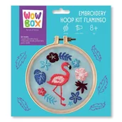 Zabawki kreatywne - Zestaw kreatywny WOW BOX Haftowanie Flaming WOW0921 - miniaturka - grafika 1