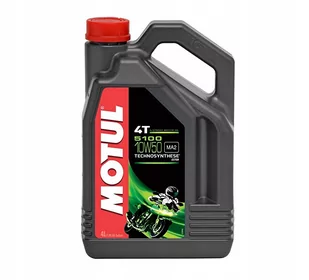 Motul Olej silnikowy półsyntetyczny 5100 4T 10W50 4 litry 101417 10W50 104076 - Akcesoria motocyklowe - miniaturka - grafika 1