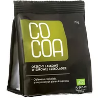 Orzechy i nasiona - Surovital COCOA) ORZECHY LASKOWE W SUROWEJ CZEKOLADZIE RAW BIO 70g - COCOA - miniaturka - grafika 1