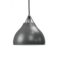 Lampy sufitowe - Lampa wisząca Dyberg Larsen Pyra, Ø 23 cm, szary, metal - miniaturka - grafika 1