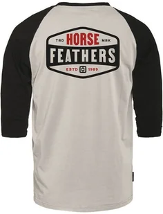 t-shirt HORSEFEATHERS HEXAGON II RAGLAN T-SHIRT Cement - Koszulki męskie - miniaturka - grafika 1