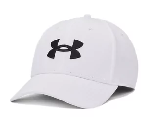 Czapka Under Armour BLITZING CAP Bejsbolówka biała L/XL - Czapki damskie - miniaturka - grafika 1