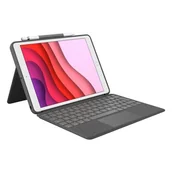 Etui do czytników e-book - Etui na iPad LOGITECH Combo Touch Szary Klawiatura - miniaturka - grafika 1
