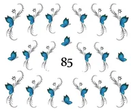 Ozdoby do paznokci - Naklejki wodne na paznokcie - nr 85 - miniaturka - grafika 1