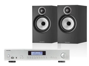Rotel A14 MKII (srebrny) + 606 S3 (czarny) - Zestawy stereo - miniaturka - grafika 1