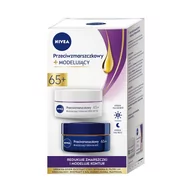 Zestawy kosmetyków damskich - Nivea 2 pack PRZECIWZMARSZCZKOWY + MODELUJĄCY krem na dzień i krem na noc 65+ (2 x 50ml) 100.0 ml - miniaturka - grafika 1