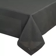 Obrusy i serwetki - Obrus Dekoracyjny Stella-2 140X220 Eurofirany Czarny - miniaturka - grafika 1