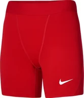 Spodnie sportowe damskie - Nike Spodenki damskie Nike DF Strike NP Short czerwone DH8327 657 XL - miniaturka - grafika 1