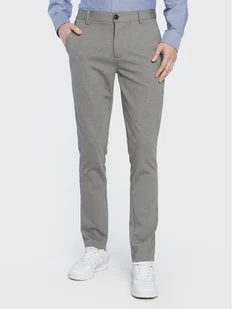 Blend Spodnie materiałowe Napa 20711182 Szary Slim Fit - Spodnie męskie - miniaturka - grafika 1