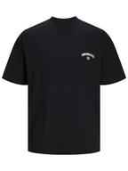 Koszulki męskie - Jack & Jones Koszulka w kolorze czarnym - miniaturka - grafika 1