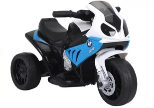 Import LEANToys BMW S1000RR Trójkołowy Niebieski 2539 - Pojazdy elektryczne dla dzieci - miniaturka - grafika 1